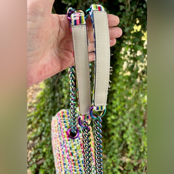 NWT Kurt Geiger London Tweed Large Kensington - Picture 7 of 10